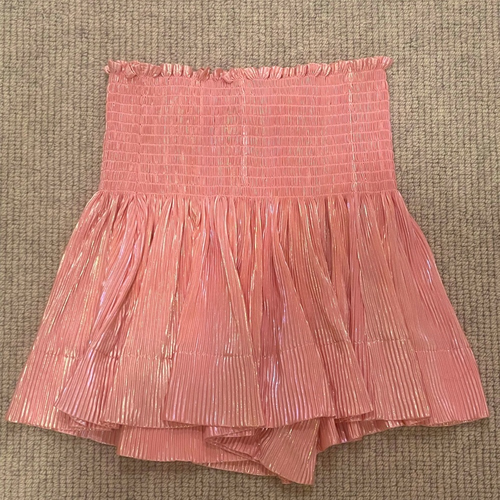 QUEEN OF SPARKLES BALLET PINK SWING SHORTS(skirt)